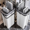 2024新款 平板拖把家用一拖净拖布免手洗懒人水桶一体墩布拖地神器