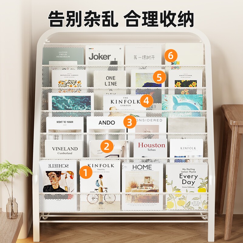 杂志架报刊架图书馆宣传册展示架图片