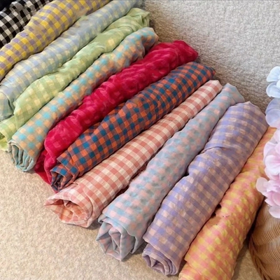 好质量格子遛弯裤直筒透气舒适裤