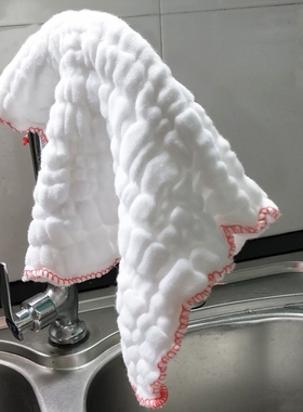 全棉纱洗碗布不沾油易清洗抹布不掉毛清洁吸水加厚百洁布纯棉纱