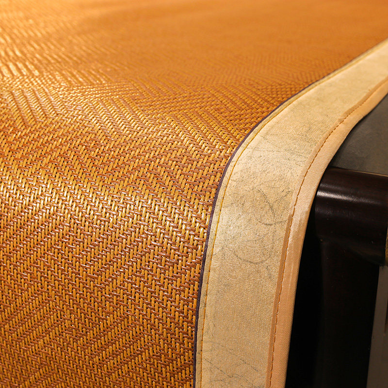 NATURAL RATTAN MATS SUMMER MATS HOME MATS FOLDABLE ICE SILK MATS SUMMER STUDENT SINGLE DORMITORY STRAW MATS BAMBOO MATS