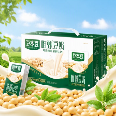 豆本豆唯甄原味/红枣豆奶250ml