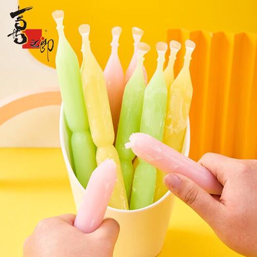 喜之郎夏日奇冰混合棒棒冰脆脆冰夏天可吸果汁DC果冻水果冰沙饮料