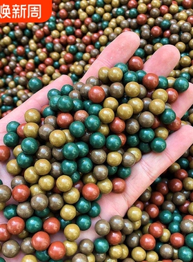 弹弓泥丸弹白色专用安全子弹8mm9mm10mm弹珠钢珠加重磁力泥球陶瓷