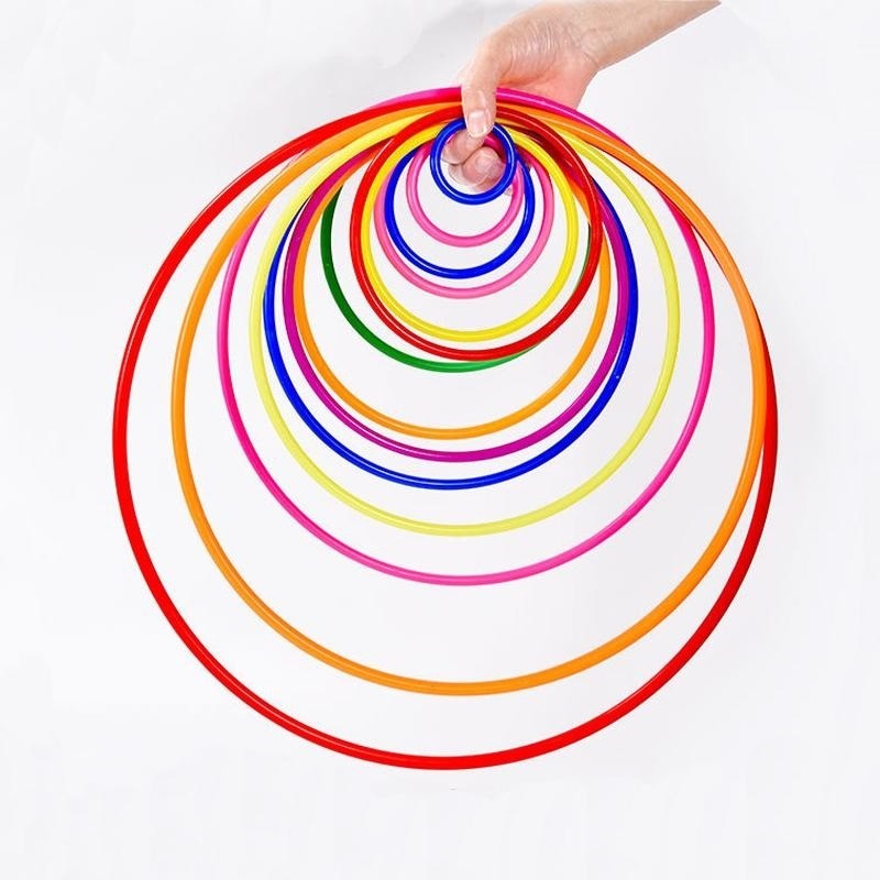 呼啦圈幼儿园儿童女小学生宝宝专用小号体操圈户外玩具5个10个装