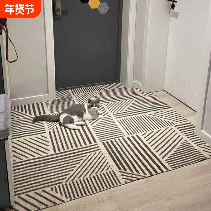 可裁剪入户门地垫丝圈进门门口防滑脚垫入门门垫门外家用室外地毯,居家布艺,入户地垫,淘宝优惠券,粉丝福利购,淘宝优惠卷