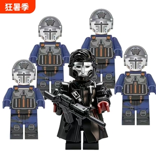 哈夫克亲卫三角洲行动积木仔锤哥渡鸦boss典狱长玩具军事左轮干员