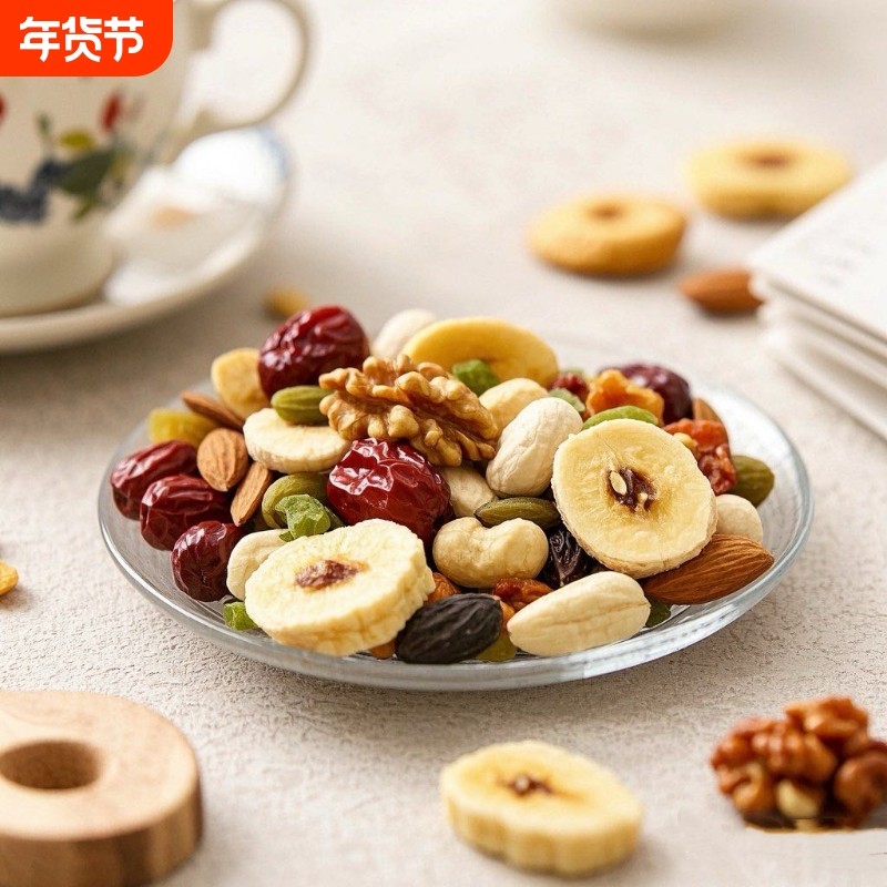 过年每日坚果混合坚果年货大礼包零食独立小包装原味腰果烘焙散装,零食/坚果/特产,混合坚果,淘宝优惠券,粉丝福利购,淘宝优惠卷