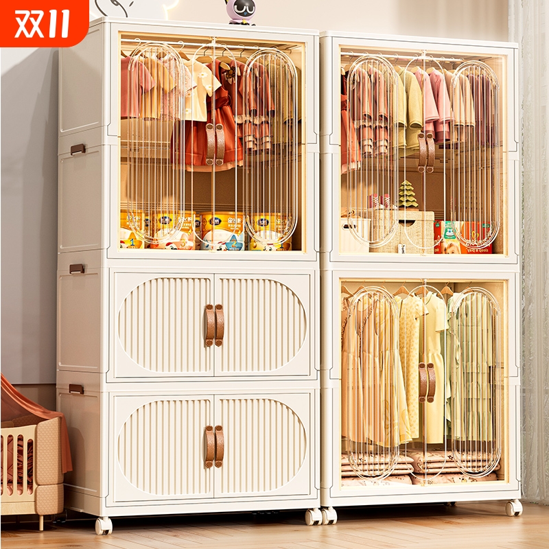 【破损包赔!】免安装衣柜家用