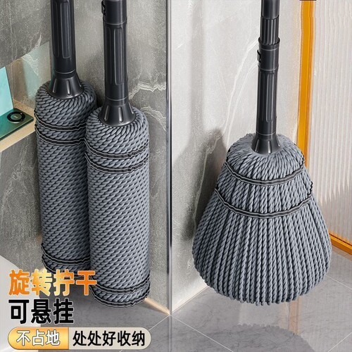 自拧水拖把家用一拖净免