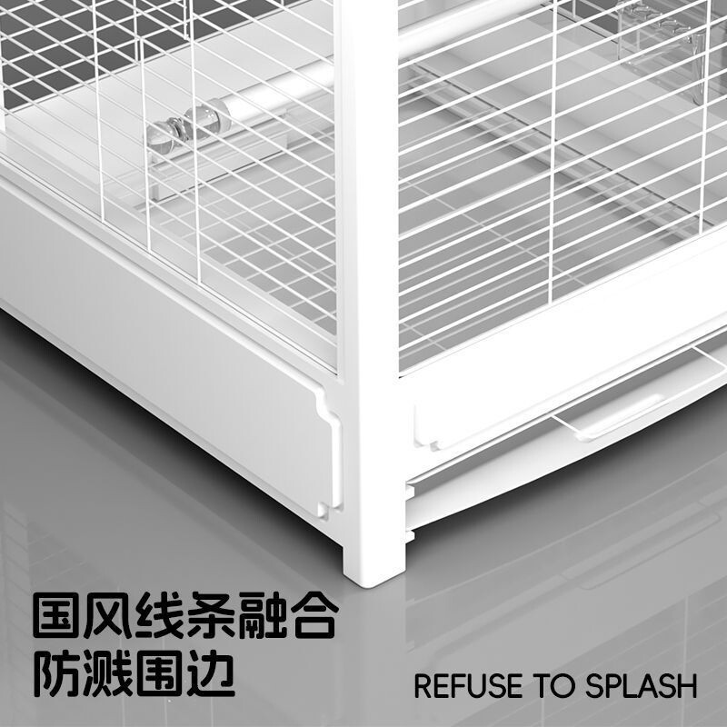 鸟笼子鹦鹉大号新型防溅家用玄凤虎皮小太阳牡丹专用豪华别墅鸟笼
