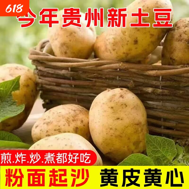 贵州农家新鲜土豆马铃薯洋番芋自种山洋芋地蛋洋芋头 包邮