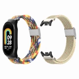 Xiaomi, браслет, радужный дышащий плетеный универсальный ремешок для часов, нейлоновые аксессуары, сменные креативные умные часы подходит для мужчин и женщин, 6/5