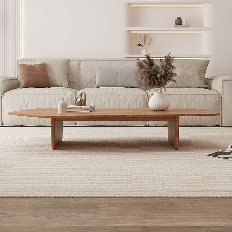 b日式实木异形茶几小户型客厅民宿ins风茶台原木小茶几