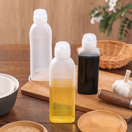 味全尖叫油瓶pp5调料瓶挤压油壶塑料家用厨房专用喷油瓶瓶盖酱油