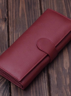 新品女士长款钱夹2025年新款超薄大容量放手机钱包简约手拿包高档