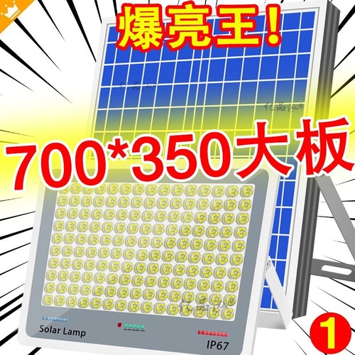 太阳能灯家用户外庭院照明灯室内农村晚上自动亮大功率特亮路灯