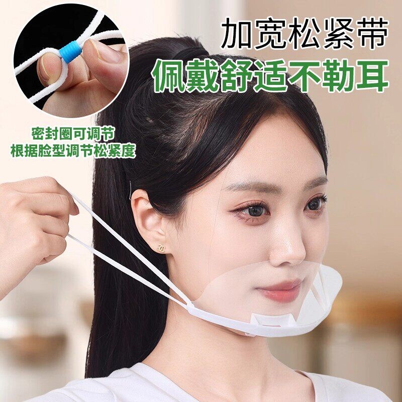 餐饮厨师酒店服务人员防飞沫口罩图片