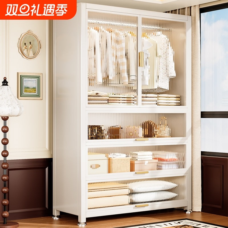 【家用简易衣柜】出租房大衣柜