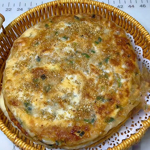 葱香肉饼馅饼煎饼速食营养懒人早饭早餐半成品速冻食品