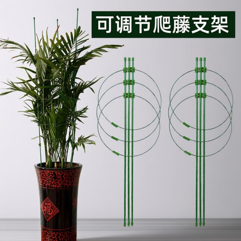 可调节爬藤架花架园艺支撑攀爬架图片