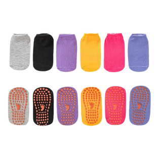 宝宝地板袜秋冬儿童防滑袜游乐场宝宝隔凉袜学步鞋袜婴儿袜蹦床袜