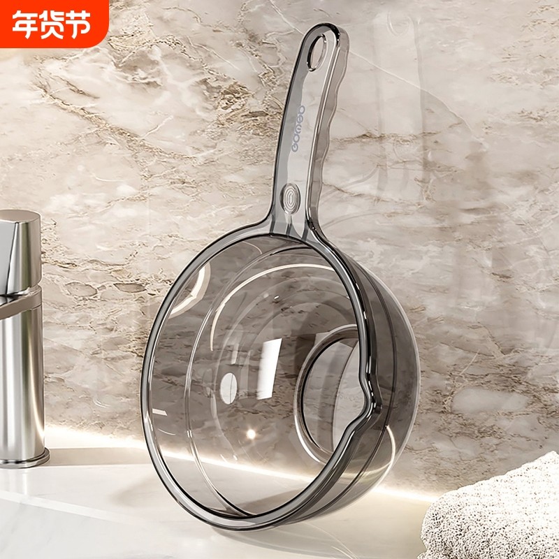 家用水瓢加深加厚长柄厨房大号水勺瓢透明塑料洗头勺子浇菜舀水瓢,厨房/烹饪用具,水舀/水瓢,淘宝优惠券,粉丝福利购,淘宝优惠卷