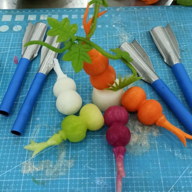 厨房葫芦雕刻刀网红厨师刻花烹饪用具雕刻入门工具套装专用全套