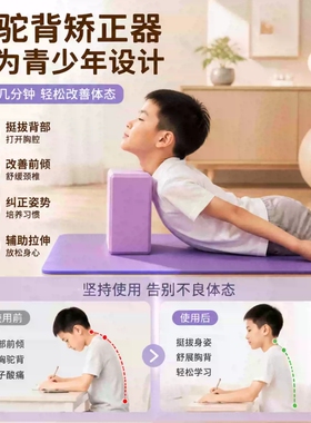 【工厂直销】儿童瑜伽砖背矫砖块