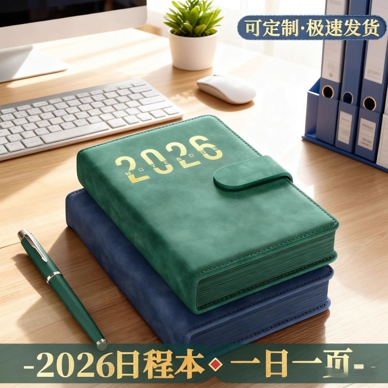 2026年新款日程本一日一页计划表