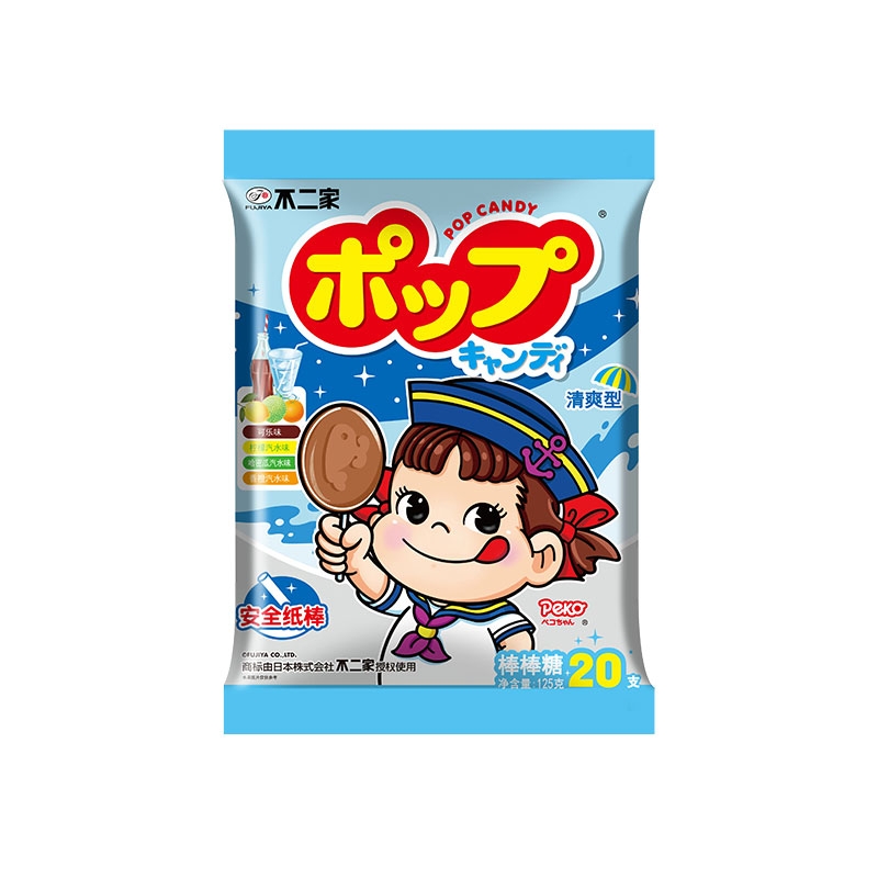不二家棒棒糖20支装125g*1袋起