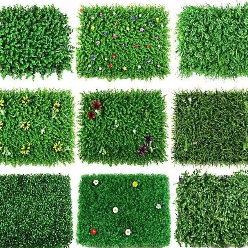 仿真草坪人造绿植室内植物墙假草坪皮阳台塑料背景墙超市装饰人工