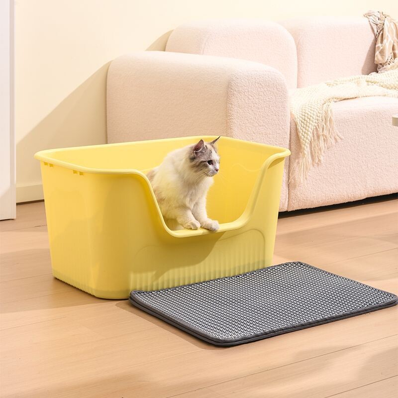 猫砂盆超大号厕所幼猫防溅新款加高封闭式专用全套防臭防外溅