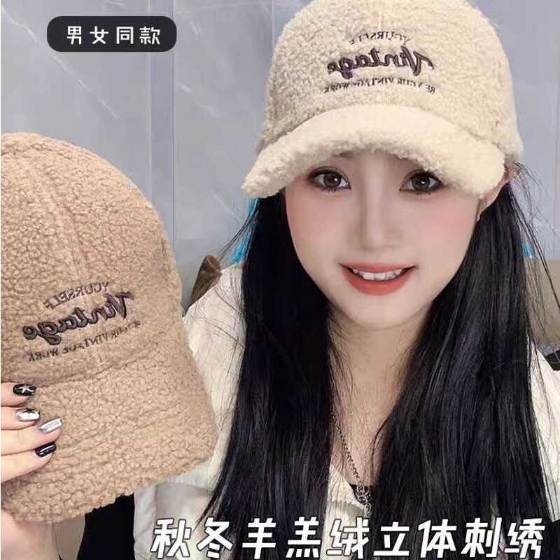 大头围帽子宽帽檐鸭舌帽女款2025新款秋冬加大加深显脸小棒球帽男