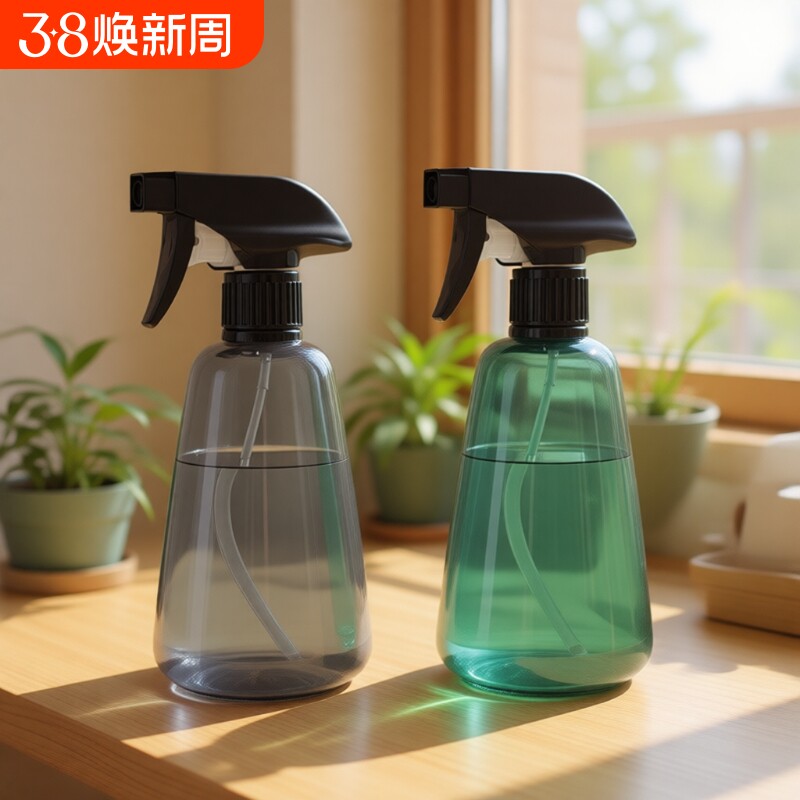 家用酒精喷壶喷水壶消毒水清洁专用喷雾瓶气压式细雾浇花洒小喷瓶