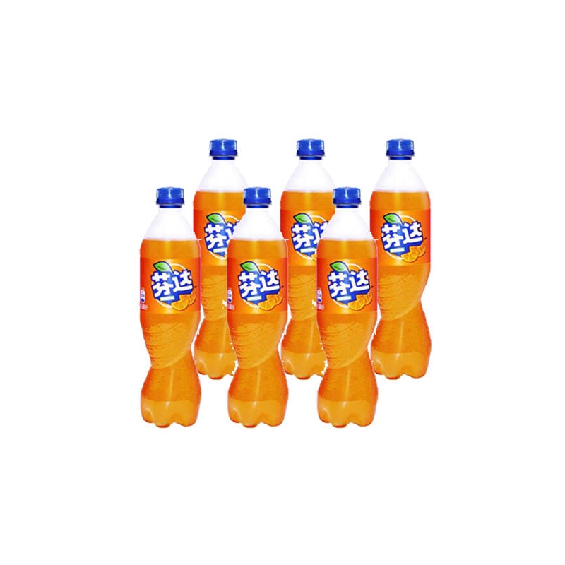 可口可乐芬达橙味500ml*24瓶芬达饮料果味橙味碳酸饮料整箱装包邮