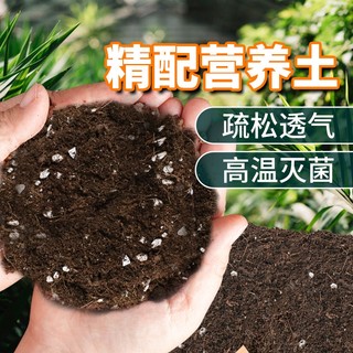 营养土养花通用专用兰花泥炭土种植土多肉花土通用型种菜发酵盆景