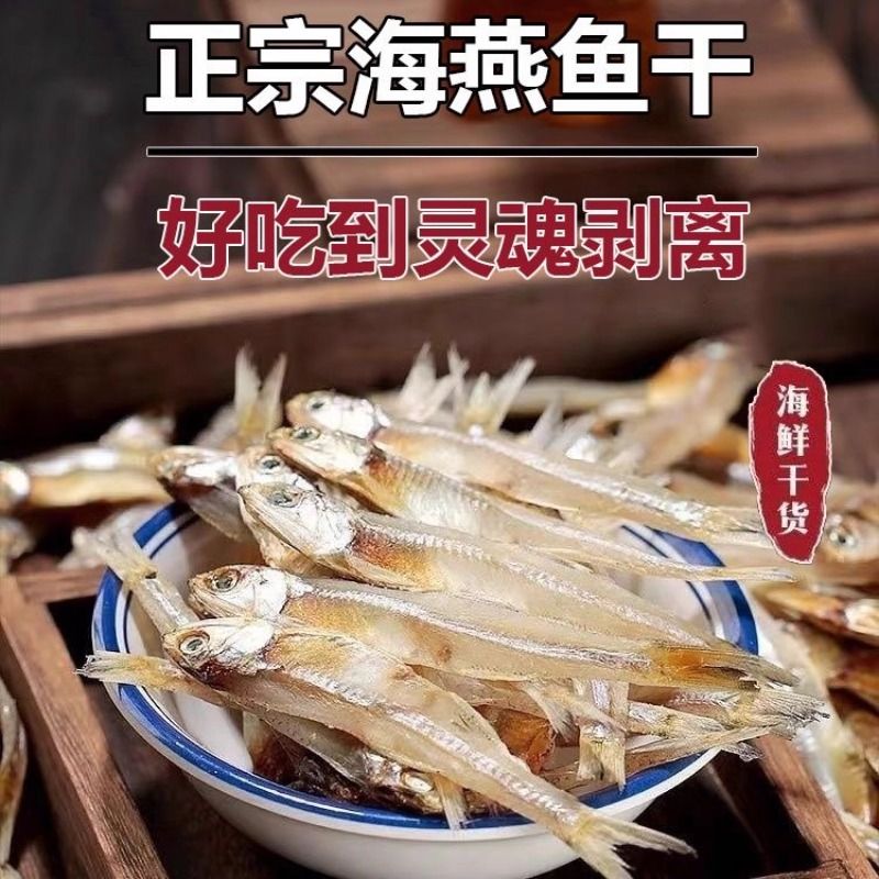 海燕鱼干小鱼干咸鱼小鱼仔毛毛海鲜干货小咸鱼干自晒风干渔民原味