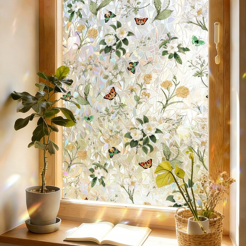 窗户贴纸玻璃窗防窥膜透光不透明卫生间浴室门防走光磨砂隐私贴膜