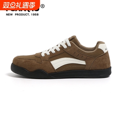 环球复古增高德训鞋男款2025秋季新款小众百搭板鞋潮流休闲运动鞋