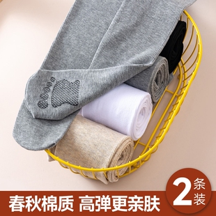 儿童连裤袜春秋薄款女童打底裤宝宝打底袜灰色韩版秋冬外穿加绒款