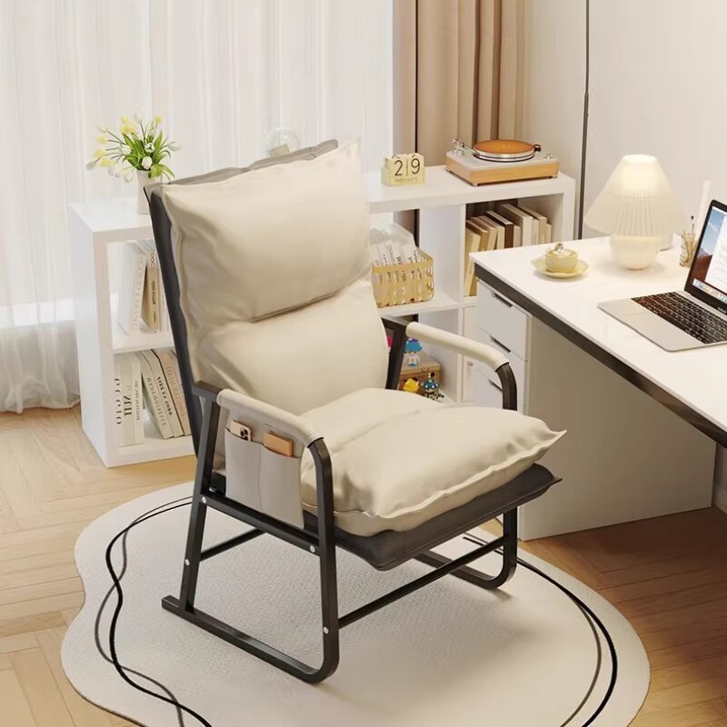电脑椅子靠背家用休闲懒人沙发椅大学生宿舍靠背椅办公椅舒适久坐