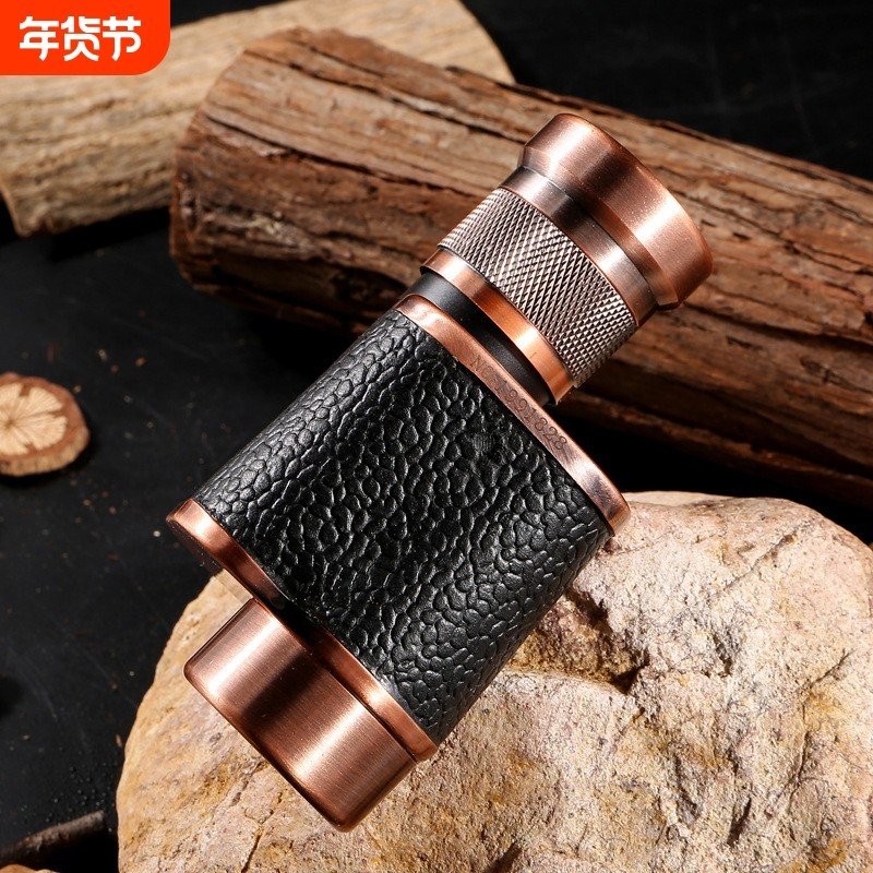德国毛瑟单筒望远镜8x24迷你高倍高清微光夜视金属户外望眼镜保罗