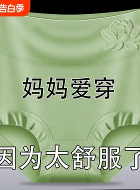 北熊人莫代尔女士内裤轻抗菌纯棉底裆弹力透气三角短裤头紫色黑色