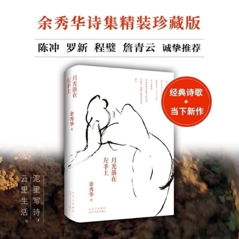 月光落在左手上诗集中国的书中国现当代诗歌摇摇晃晃的人间且在人间无端欢喜畅销书