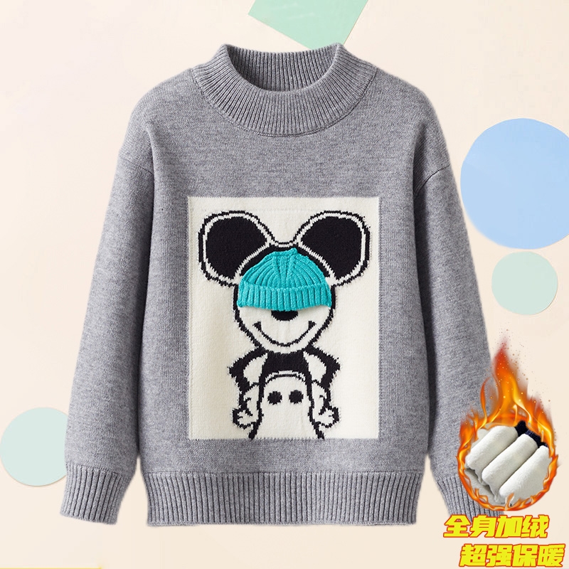 毛衣哆布哆男童时髦春秋冬