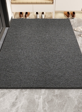 入户门地垫进门门垫家用大门口塑料垫子丝圈蹭脚垫可裁剪防滑地毯