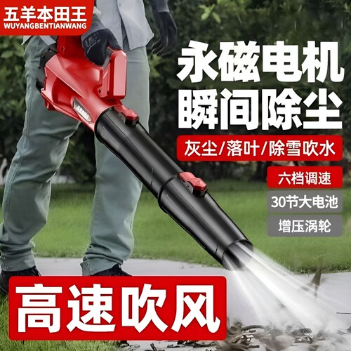 环卫吹风机鼓风机工业级大功率工地除尘锂电池吹雪机大风力暴风