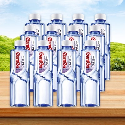 饮用天然水百岁山348ml*12瓶