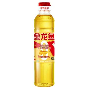 金龙鱼零反式脂肪食用植物调和油400ml*2瓶炒菜玉米芝麻油比例